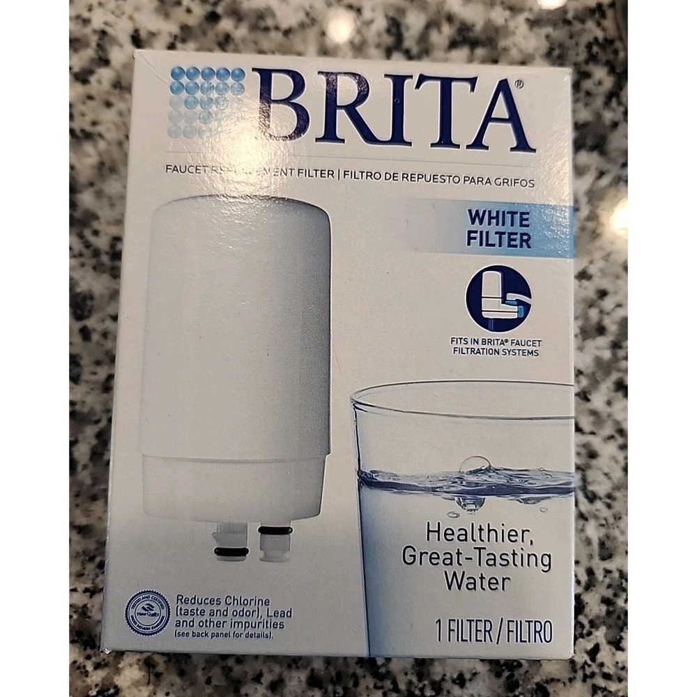 NEW BRITA‎ 36309 FAUCET MOUNT WATER FILTER REPLACEMENT CARTRIDGE
